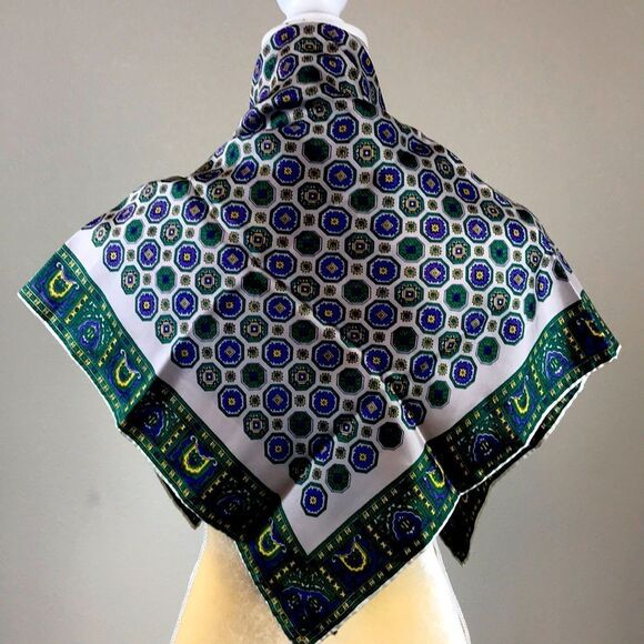 VTG MULTICOLOR SCARF - Picture 3 of 7